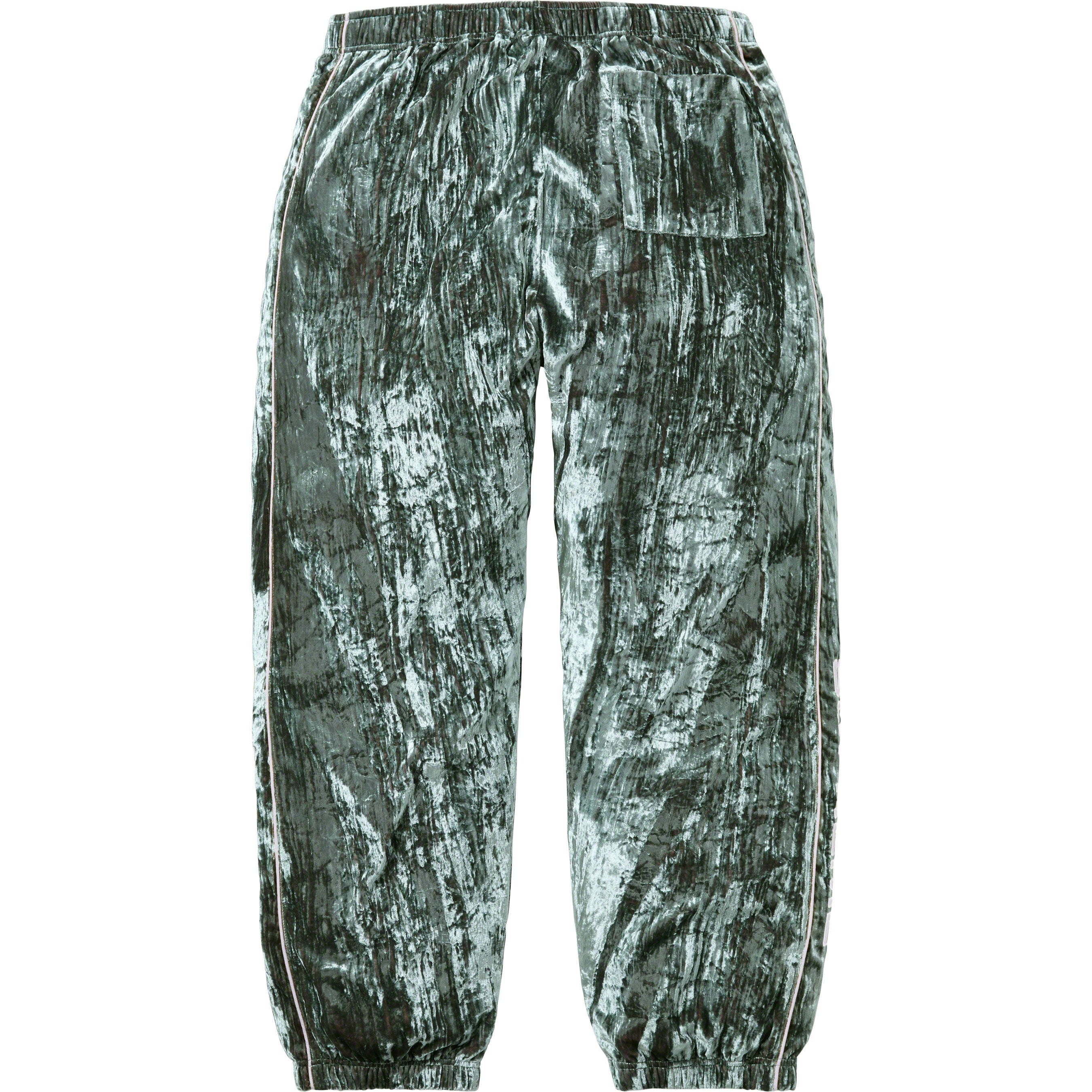 Crushed Velvet Track Pant view 4